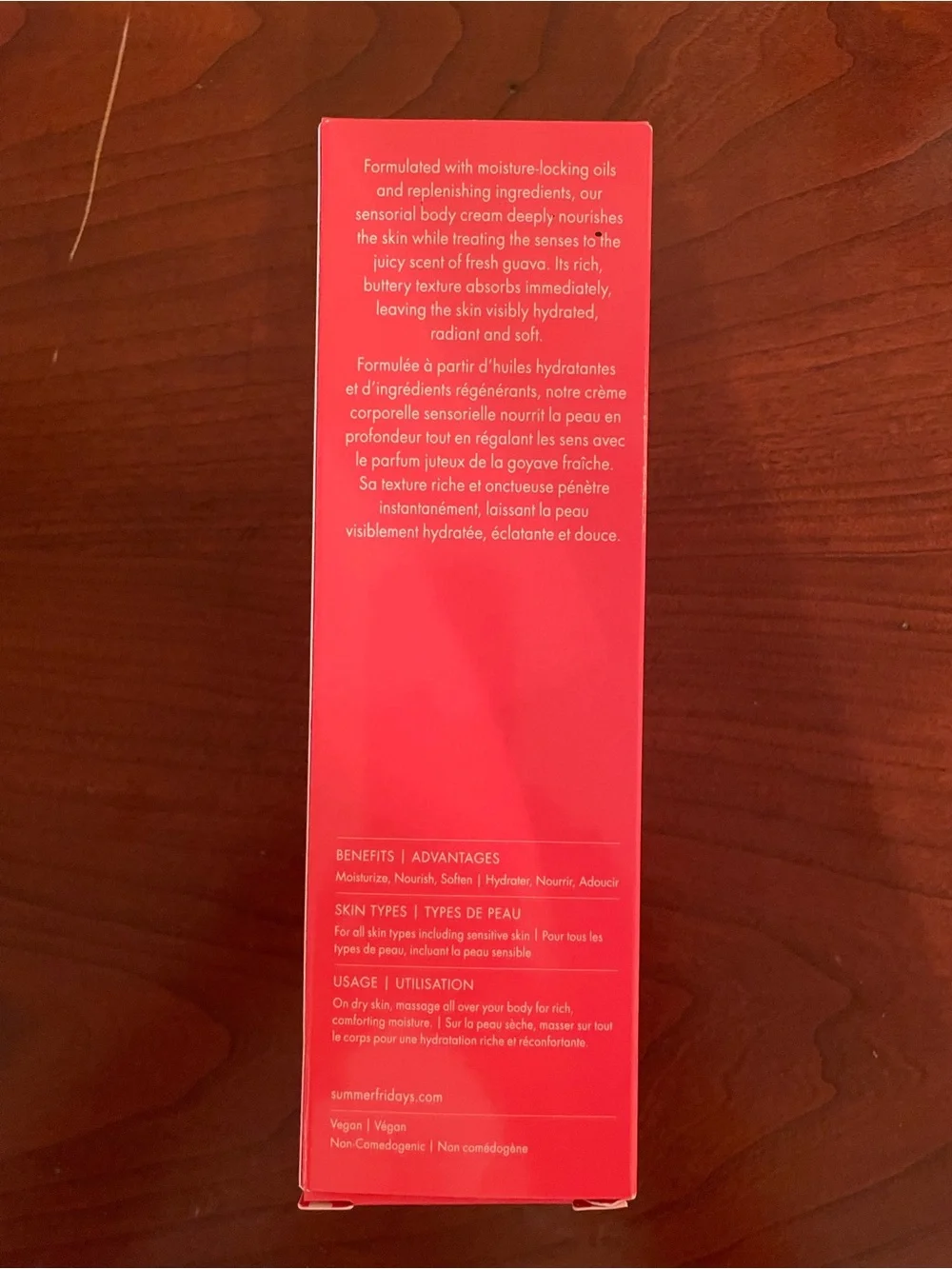 Summer Fridays Pink Guava Body Butter Balm - Bright Pink Packaging